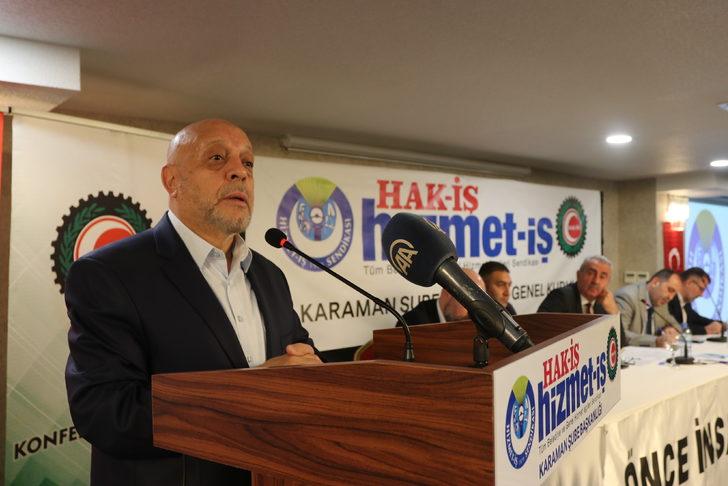 HAK-İŞ Genel Başkanı Arslan'dan Karaman'daki bisküvi fabrikası sahiplerine çağrı: G3