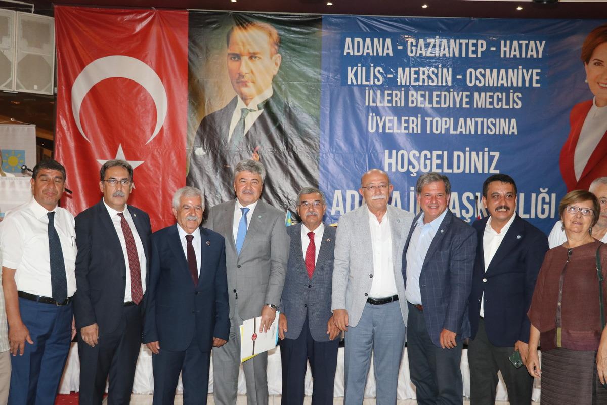 İYİ Partili Ergun, Adana'da "Yerel Y&ouml;netimler İstişare Toplantısı"na katıldı