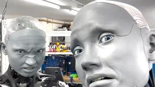 Artık ultra gerçekçi! Çoğu kişiyi ürküten insansı robot Ameca'nın dönüşü muhteşem oldu