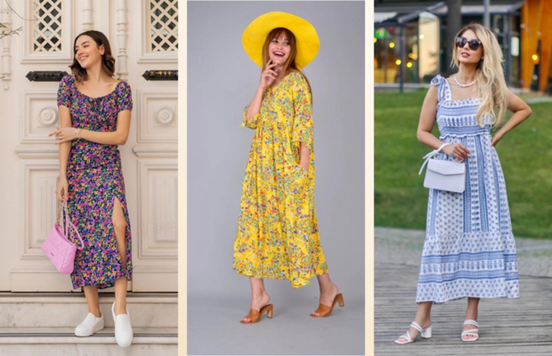 Her türlü ortamda rahatça giyebileceğiniz yazlık elbise modelleri