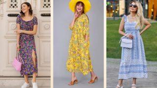 Her türlü ortamda rahatça giyebileceğiniz yazlık elbise modelleri