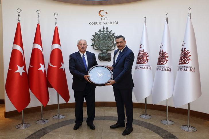 Yargıtay Başkanı Akarca'dan Çorum Valisi Çiftçi'ye ziyaret G2