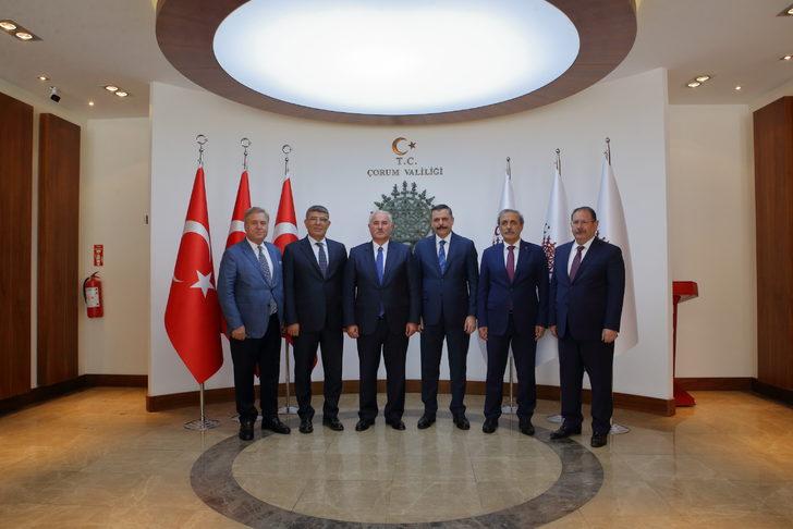 Yargıtay Başkanı Akarca'dan Çorum Valisi Çiftçi'ye ziyaret G4