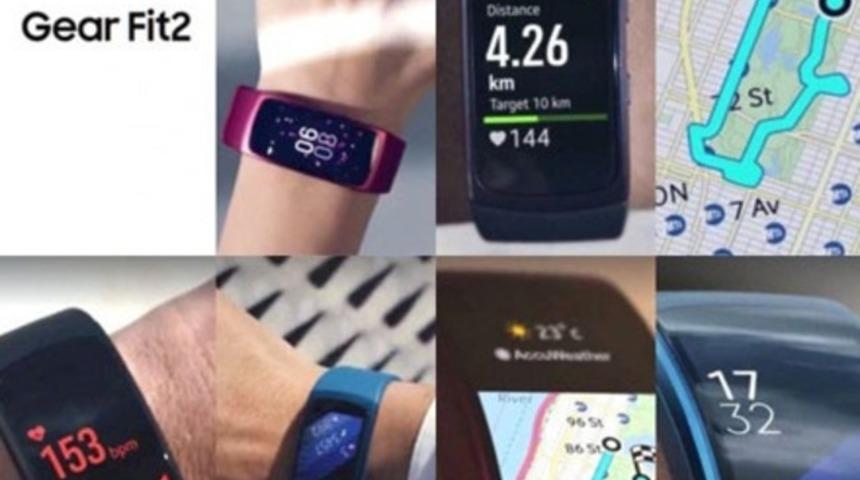 Samsung Gear Fit 2’nin görüntüleri sızdırıldı