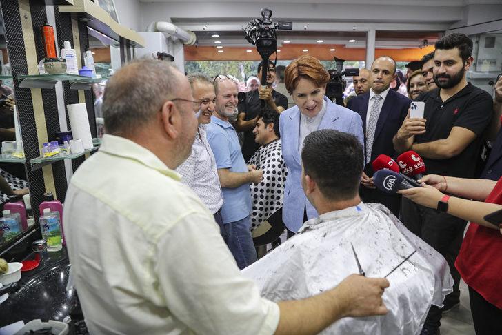 İYİ Parti Genel Başkanı Akşener, İstanbul'da esnaf ve vatandaşlarla buluştu G2