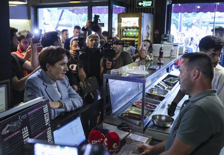 İYİ Parti Genel Başkanı Akşener, İstanbul'da esnaf ve vatandaşlarla buluştu G3