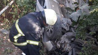 Mardin'de devrilen otomobildeki 4 kişi yaralandı