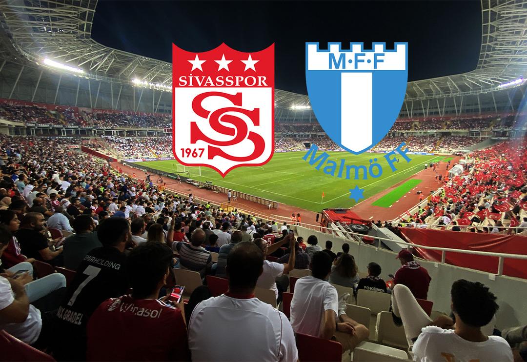 Sivasspor Malm&ouml;'ye 2-0 mağlup oldu! Yiğido'nun Avrupa macerası sona erdi... Sivas'ta bir ilk!