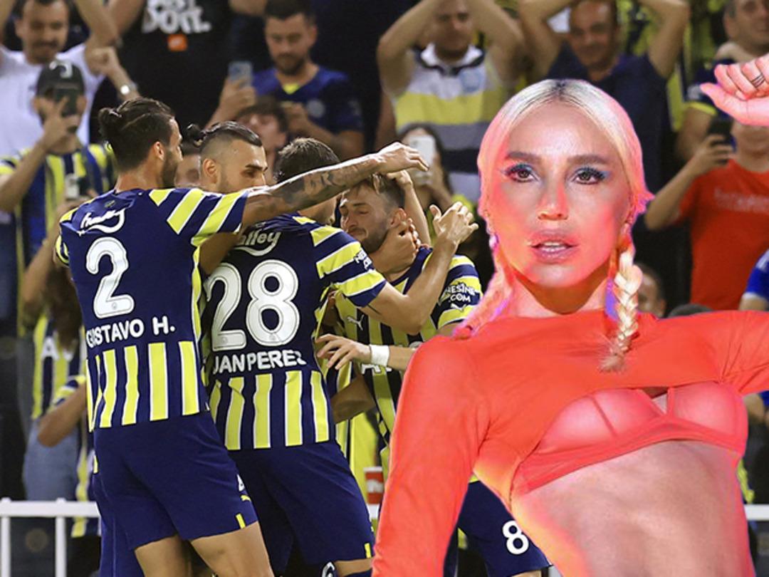 Fenerbah&ccedil;e taraftarından Austria Wien ma&ccedil;ında G&uuml;lşen'in şarkısıyla tezah&uuml;rat! Yurtta aşk cihanda aşk...