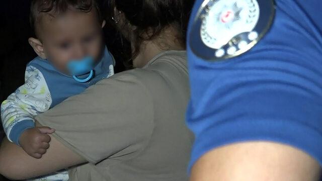 Gelini ile sesi duyunca kapıya gitti! 9 aylık bebeği terk edilmiş buldu