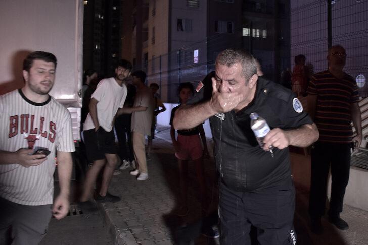 Bursa'da binanın onuncu katında çıkan yangında bir daire zarar gördü G5