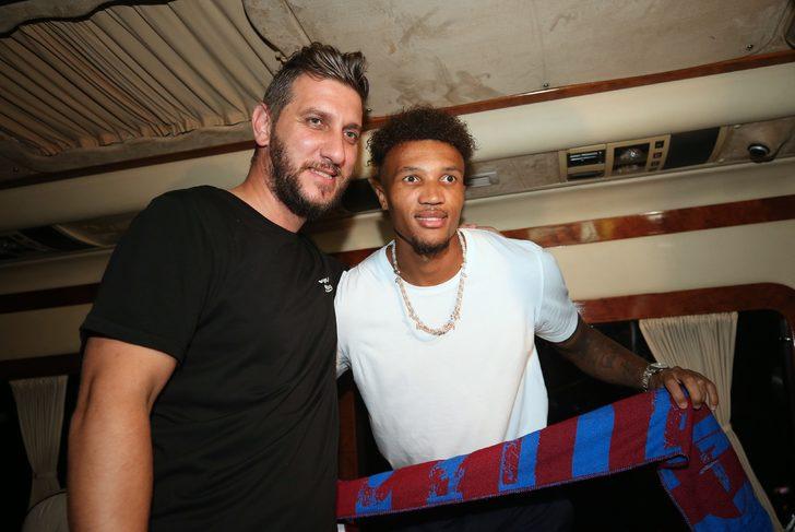 Trabzonspor'un transfer görüşmesi yaptığı Gbamin, Trabzon'a geldi G3
