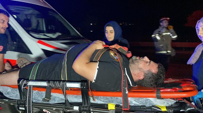 Kaza sonrası sıkıştığı araçtan çıkarıldı, yaptığı ilk iş bu oldu: "Alo Büşra..."