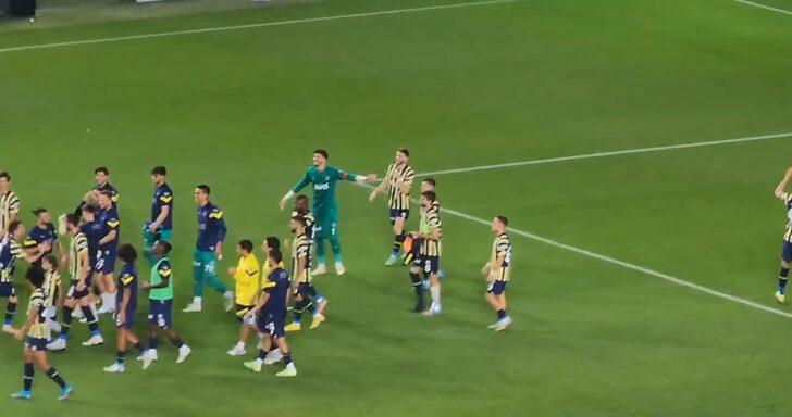 Fenerbahçe'de maç sonunda ilginç görüntü! Serdar Dursun'un o hali şaşırttı G1