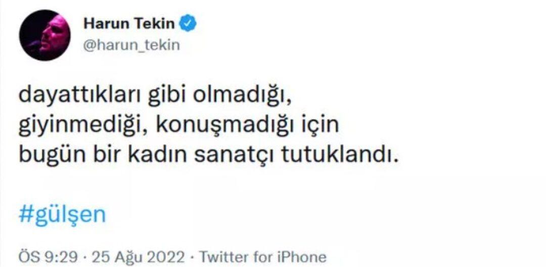 HARUN TEKİN: