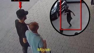 Yardım için yanına yanaşan kişi hayatının şokunu yaşattı! O anlar kamerada