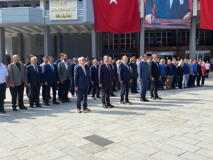 Atatürk'ün Zonguldak'a gelişinin 91. yıl dönümü kutlandı G1