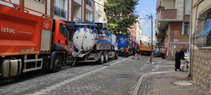 Esenyurt'ta su baskınından zarar gören bölgelerde çalışmalar sürüyor G3