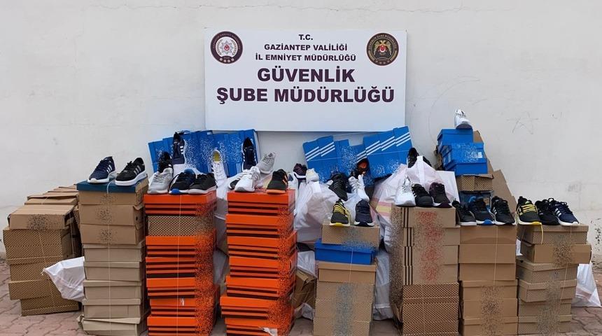 Gaziantep'te 1562 taklit ürün ele geçirildi