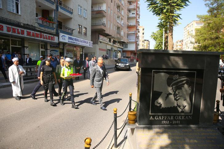 Diyarbakır Emniyet Müdürü Kaya, merhum meslektaşı Okkan'ı andıktan sonra görevine başladı G2