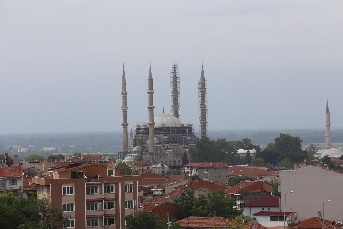 Edirne'de Selimiye'nin sil&uuml;etini bozacak yapılara imar izni verilmiyor
