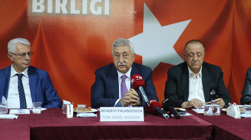 TESK Genel Başkanı Palandöken Nevşehir'de odalar birliğini ziyaret etti
