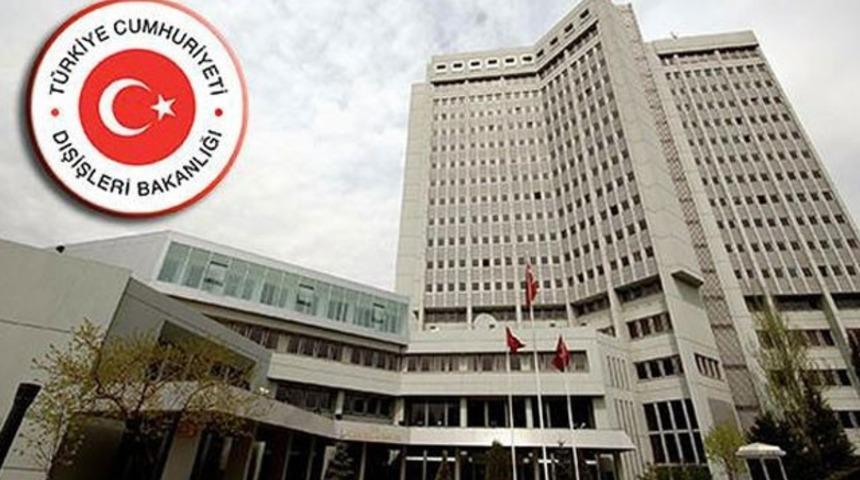 Dışişleri Bakanlığı'ndan Irak'taki saldırılara kınama