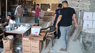 Şanlıurfa'da son kullanma tarihi geçmiş kozmetik ürünler imha edildi