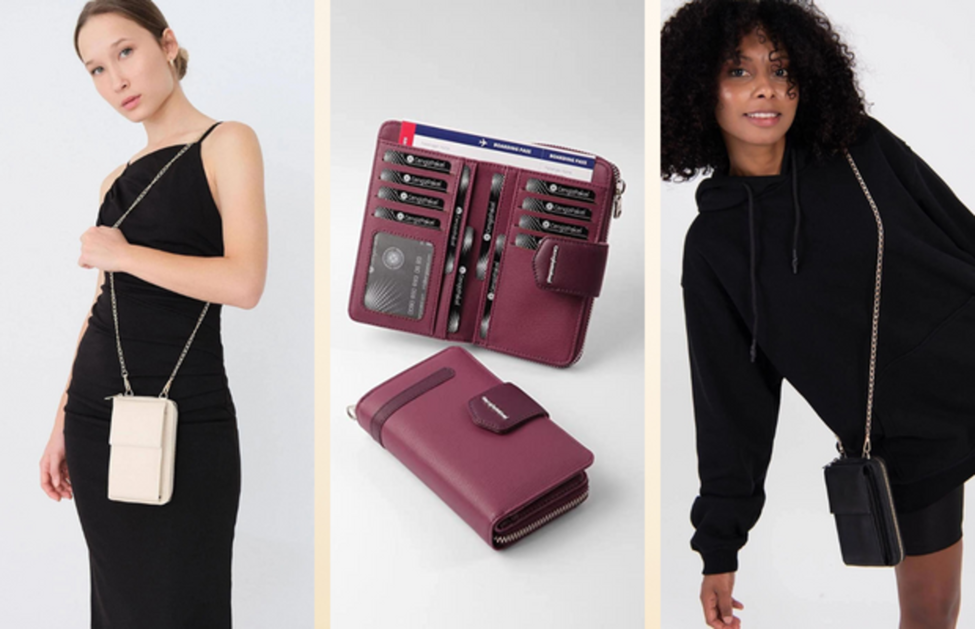 Çanta yerine kullanabileceğiniz şık cüzdan modelleri