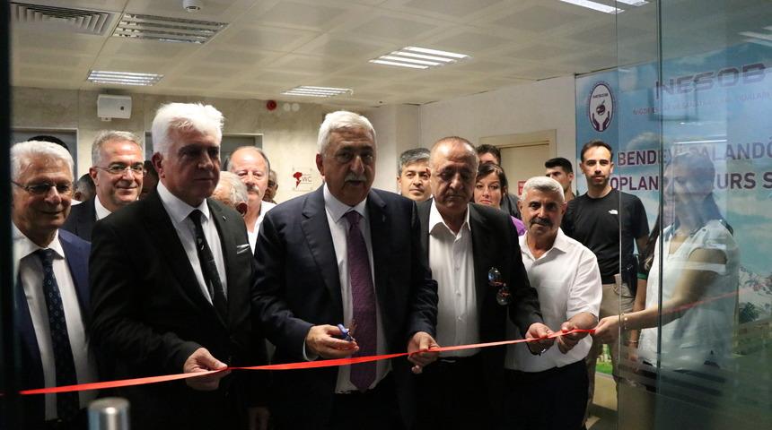 TESK Genel Başkanı Palandöken Niğde'de NESOB'u ziyaret etti