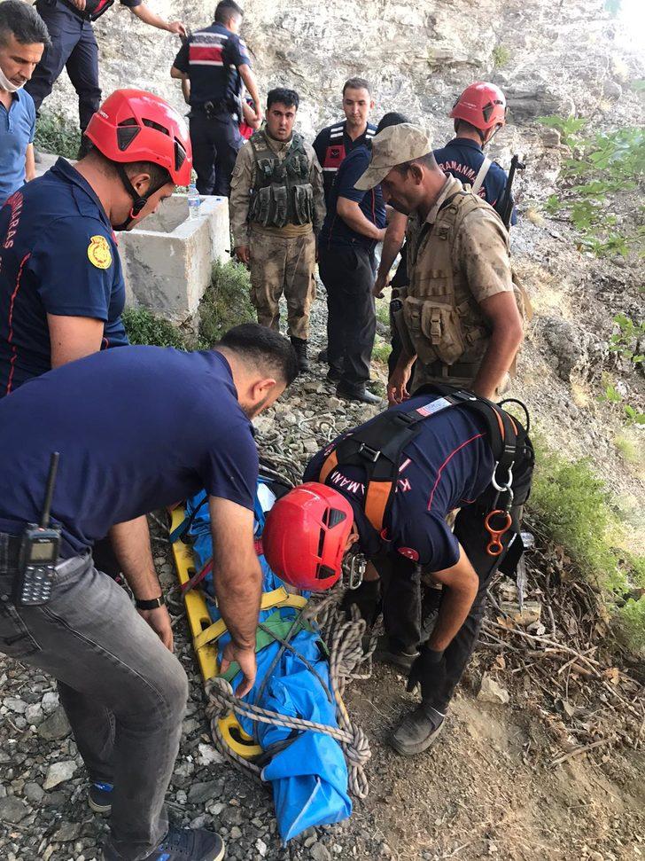 Kahramanmaraş'ta kayıp kişinin cesedi uçuruma yuvarlanan otomobilinde bulundu G3