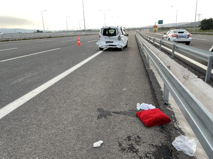 Kuzey Marmara Otoyolu'ndaki trafik kazasında 2'si çocuk 7 kişi yaralandı G4