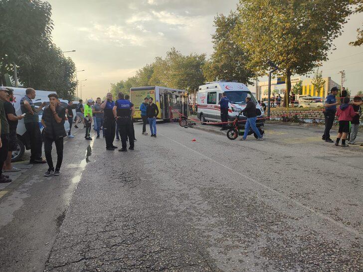 Bursa'da halk otobüsünün çarptığı bisikletli çocuk hayatını kaybetti G4