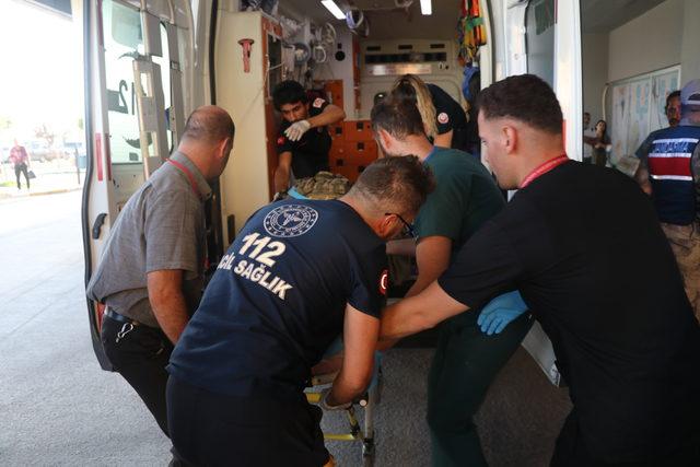 Tunceli’de terör operasyonunda kayalıktan düşen güvenlik korucusu yaralandı