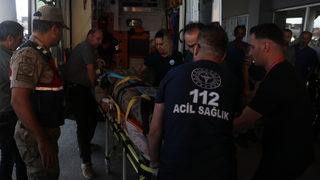 Tunceli’de terör operasyonunda kayalıktan düşen güvenlik korucusu yaralandı