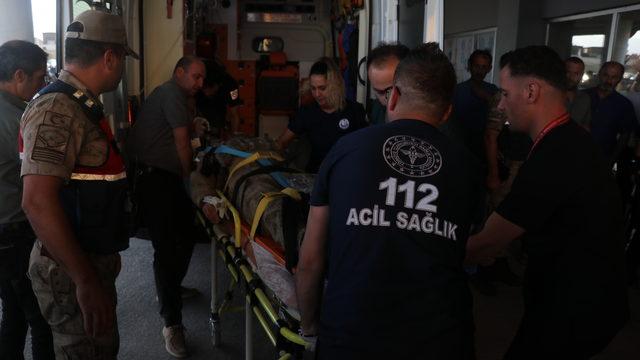 Tunceli’de terör operasyonunda kayalıktan düşen güvenlik korucusu yaralandı