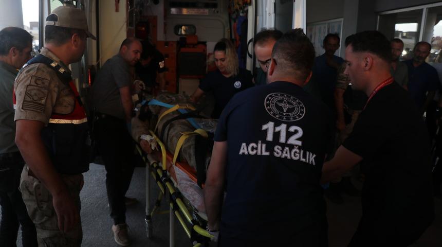 Tunceli’de terör operasyonunda kayalıktan düşen güvenlik korucusu yaralandı