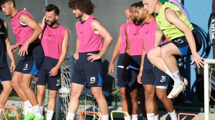 Hatayspor, Kasımpaşa maçının hazırlıklarını sürdürdü