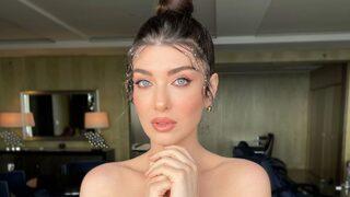 Kuzey Yıldızı İlk Aşk'ın Yıldız'ı Aslıhan Güner göğüs dekolteli poz verdi!