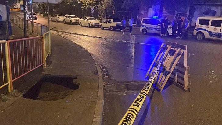 Zonguldak'ta kaldırımın çökmesi sonucu 2 kişi yaralandı G3