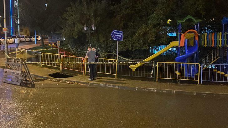 Zonguldak'ta kaldırımın çökmesi sonucu 2 kişi yaralandı G5