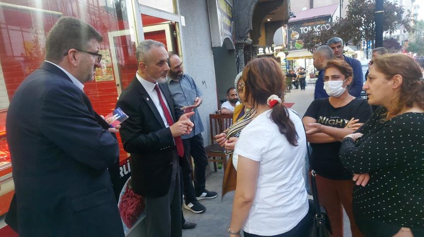 Saadet Partisi Genel Başkan Yardımcısı Mahmut Arıkan, Erzurum'da partililerle buluştu: