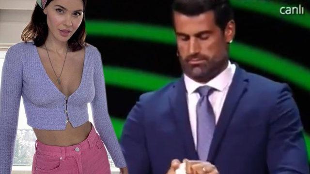 Kura topunu açamayan Volkan Demirel'e eşi Zeynep Demirel'den kavanozlu gönderme