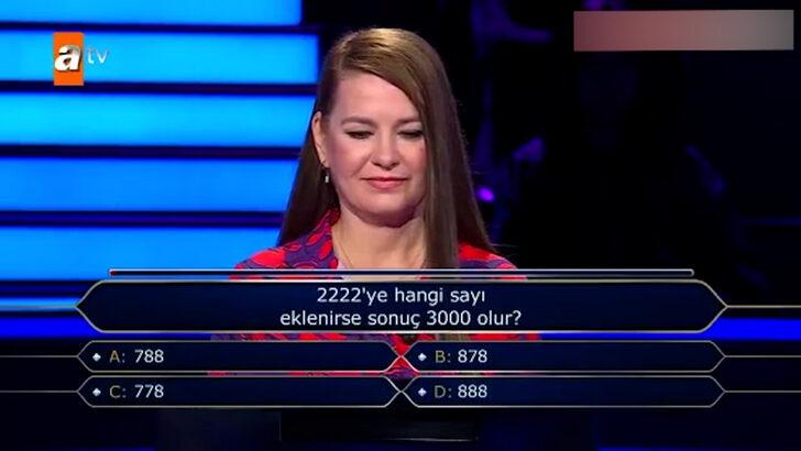 Kim Milyoner Olmak İster'e katılan mali müşavir matematik sorusunda elendi G2