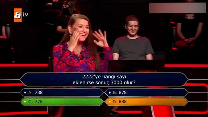 Kim Milyoner Olmak İster'e katılan mali müşavir matematik sorusunda elendi G3