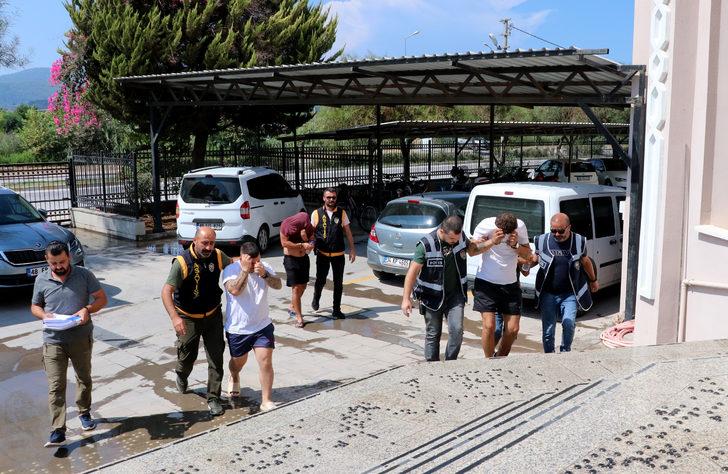 Muğla'da gasp ve hırsızlık iddiasıyla 5 zanlı tutuklandı G2