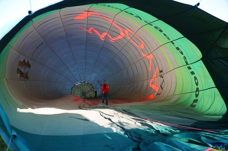 Ordu'da yayla turizmini canlandırmak için sıcak hava balonu deneme uçuşu yapıldı G2