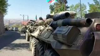 Laçın şehrine döndük açıklamasından sonra 30 yıl sonra ilk kez ezan okundu