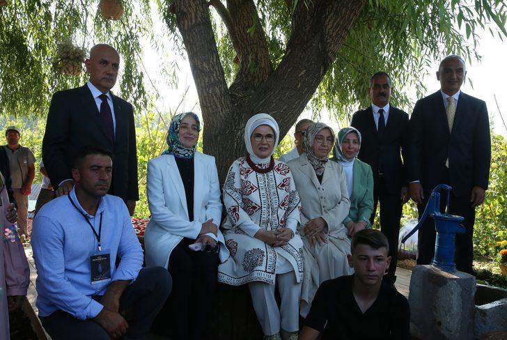 Emine Erdoğan, Tokat'ta "Bereket Hasadı Programı"na katıldı: G1