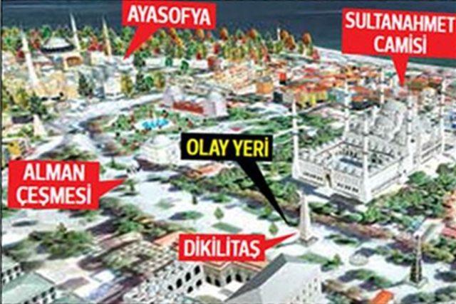 Sultanahmet Meydanı nda patlama: 10 ölü 2